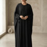 Relaxed-Fit Tassel Abaya <br/> (A1-LC0019)