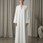 Pure Ivory Grace Abaya (A1-LC0013)